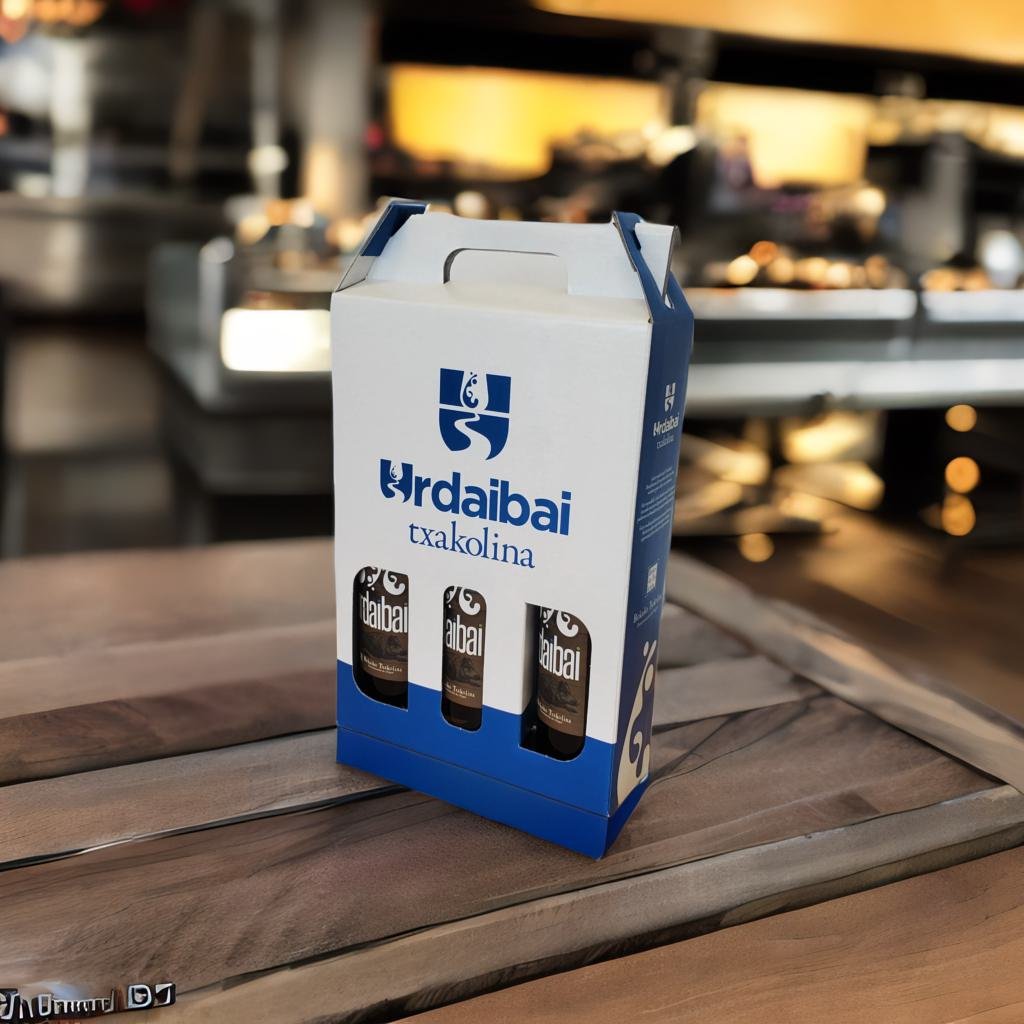 Txakoli Urdaibai: caja de 3 botellas cosecha 2022 (10.5€/unidad)