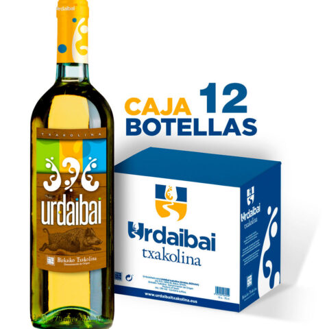 Txakoli Urdaibai: caja de 12 botellas cosecha 2025